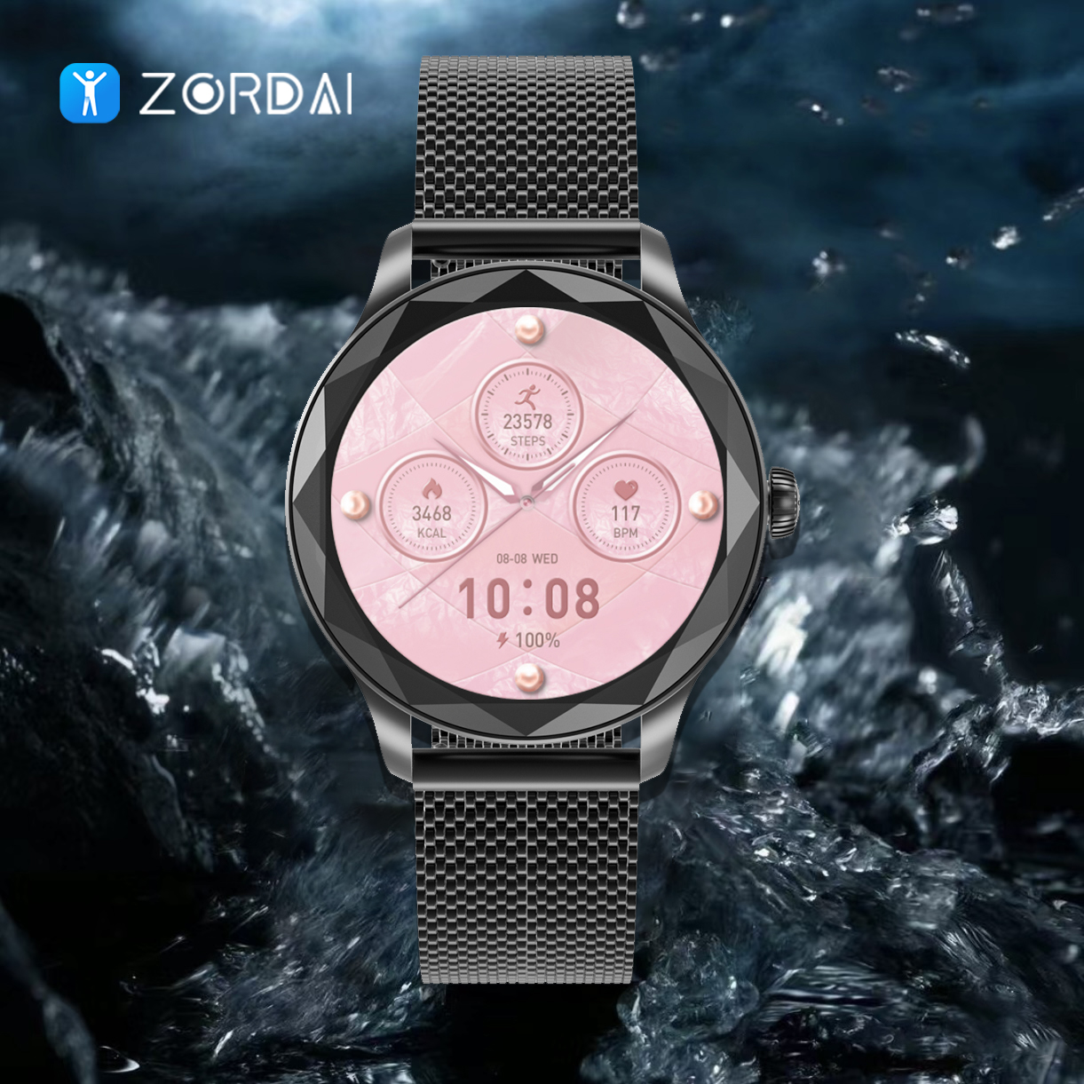 <font color='#333333'>Introduce Zordai OD8 Amoled Women Smartwatch</font>